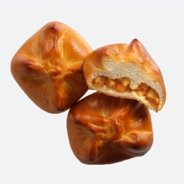 Пирожки домашние с яблоком 1 уп. 4шт