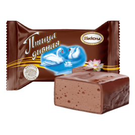Конфеты Птица дивная  Ф/П со вкусом шоколада 1кг Акконд