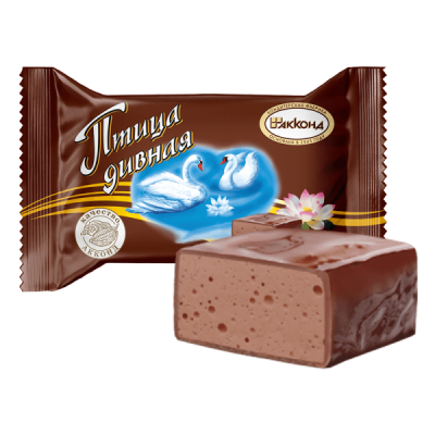 Конфеты Птица дивная  Ф/П со вкусом шоколада 1кг Акконд