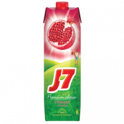 Сок J7 Гранат - Рябина 0,97л