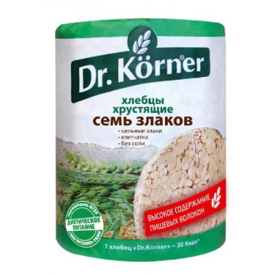 Хлебцы "Dr Korner"7 злаков 100г
