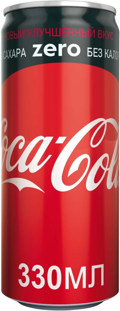 Кока-Кола Зеро ж/б 0,33л.