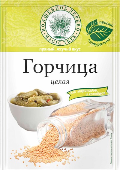 Горчица целая 40г Волшебное Дерево