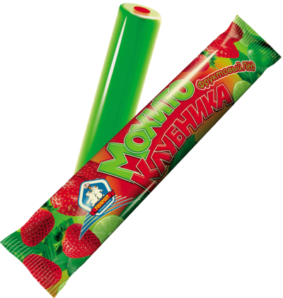 Фруктовый лед мохито-клубника 60гр Росфрост