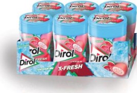 Жевательная резинка Дирол X-FRESH Мандарин 18г