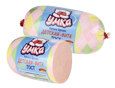 Колбаса  Детская вар.Умка 350г Клин