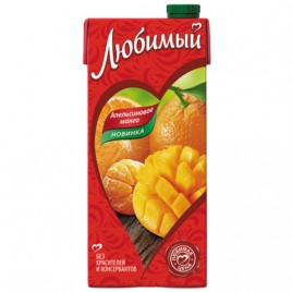 Напиток Любимый Апельсин, манго, мандарин 0,95л
