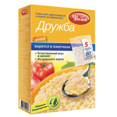 Увелка Крупа Дружба вар./пакет 5*80г