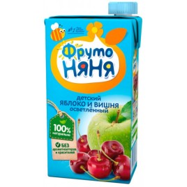 Нектар ФрутоНяня яблоко-вишня  0,5л.