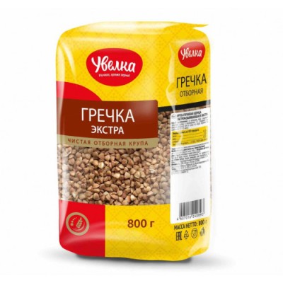 Увелка Крупа Гречневая Экстра 800г