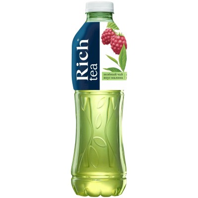 Чай зеленый Рич вкус малины 0,5л пэт