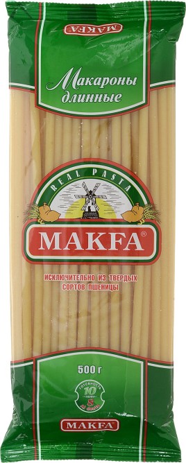Макфа Макаронные изделия длинные 500 гр